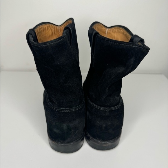 Isabel Marant Étoile Crisi Black Suede Ankle Boots - Size 39 - Picture 3 of 7